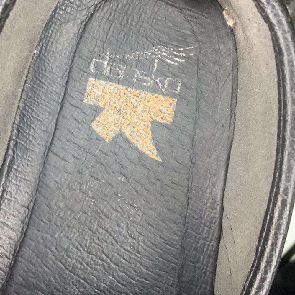 Dansko Gold Geometric Pattern Clogs - image 5